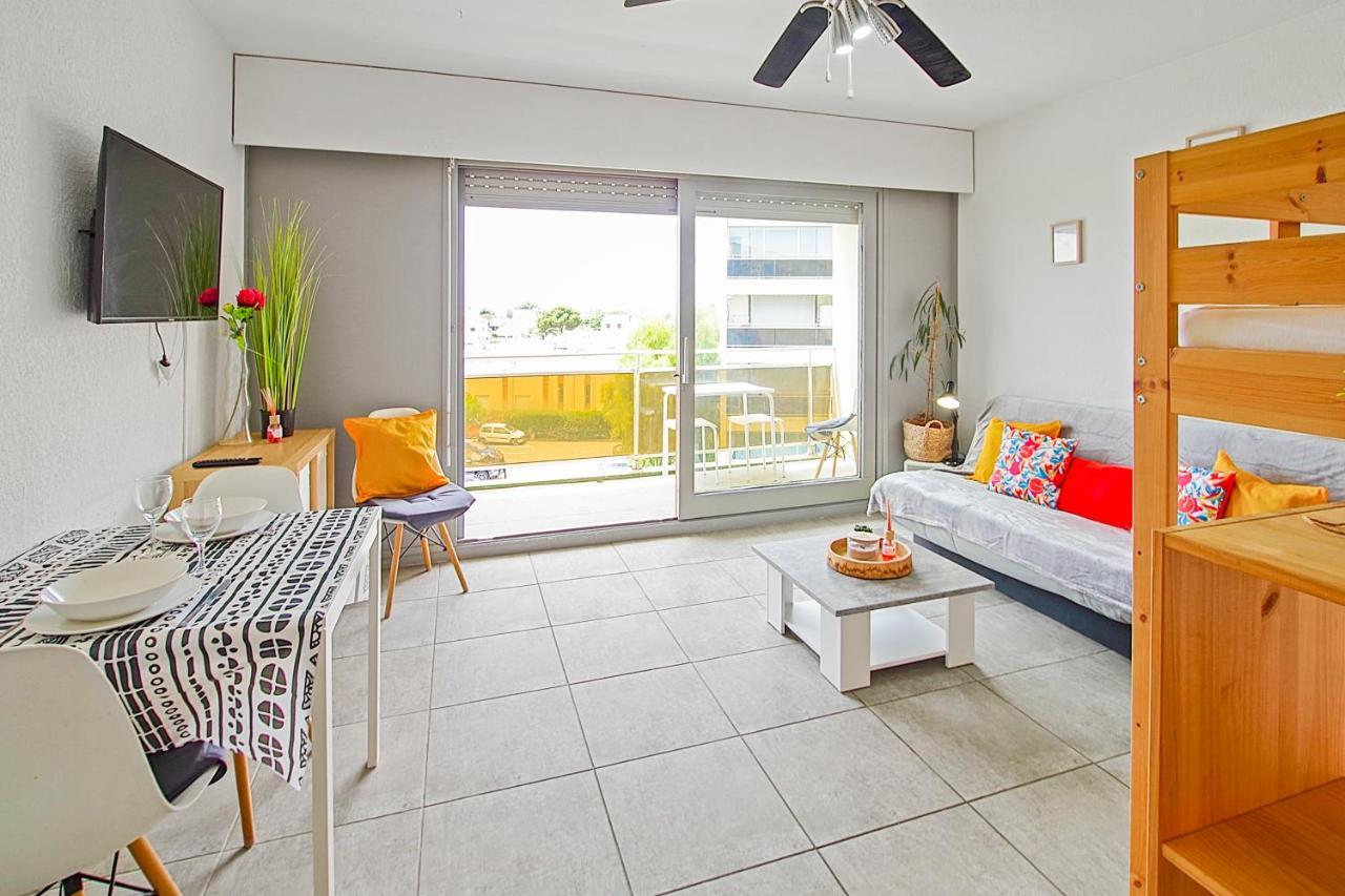 Studio Moderne Avec Parking Et Piscine- 313 Canet-en-Roussillon Luaran gambar