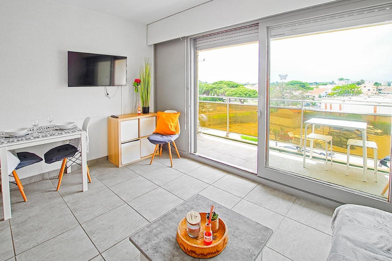 Studio Moderne Avec Parking Et Piscine- 313 Canet-en-Roussillon Luaran gambar