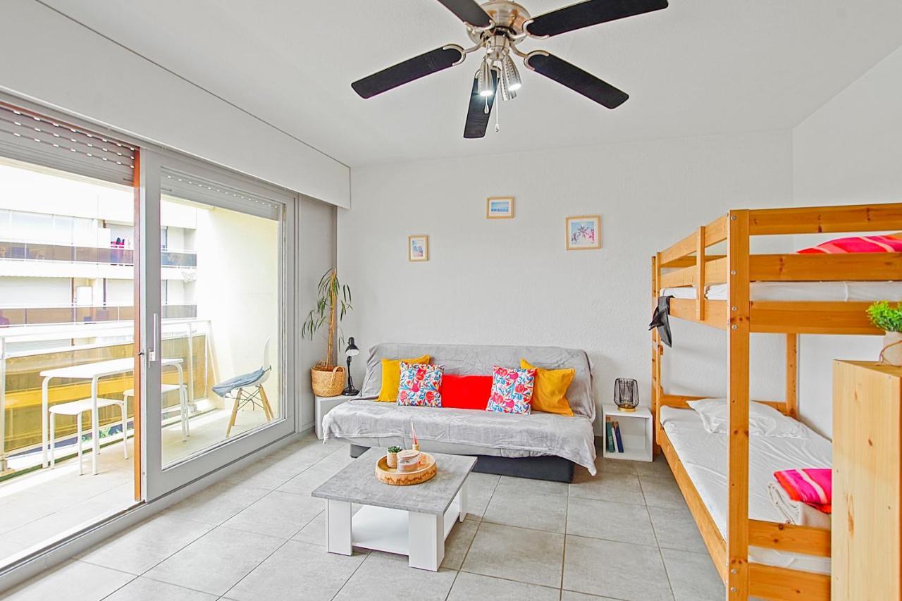 Studio Moderne Avec Parking Et Piscine- 313 Canet-en-Roussillon Luaran gambar