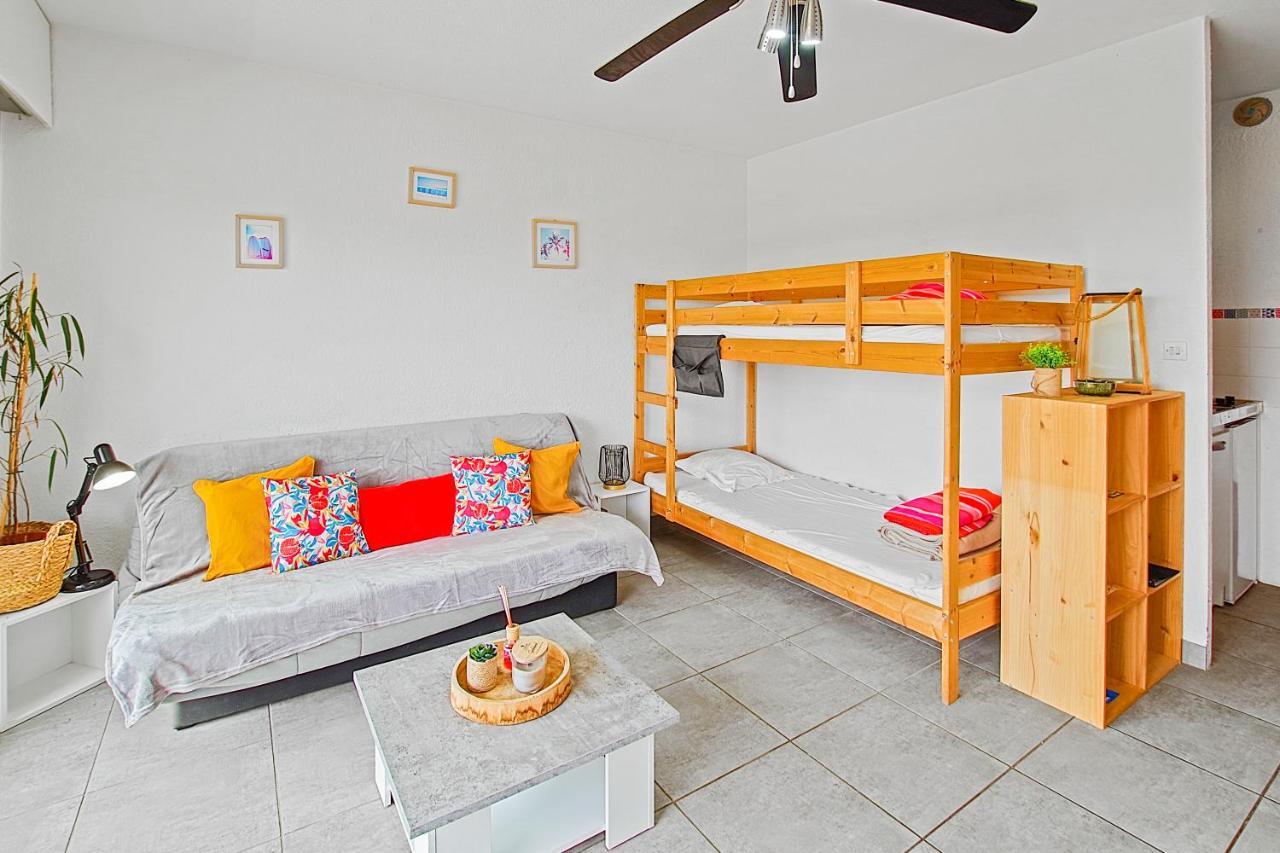 Studio Moderne Avec Parking Et Piscine- 313 Canet-en-Roussillon Luaran gambar