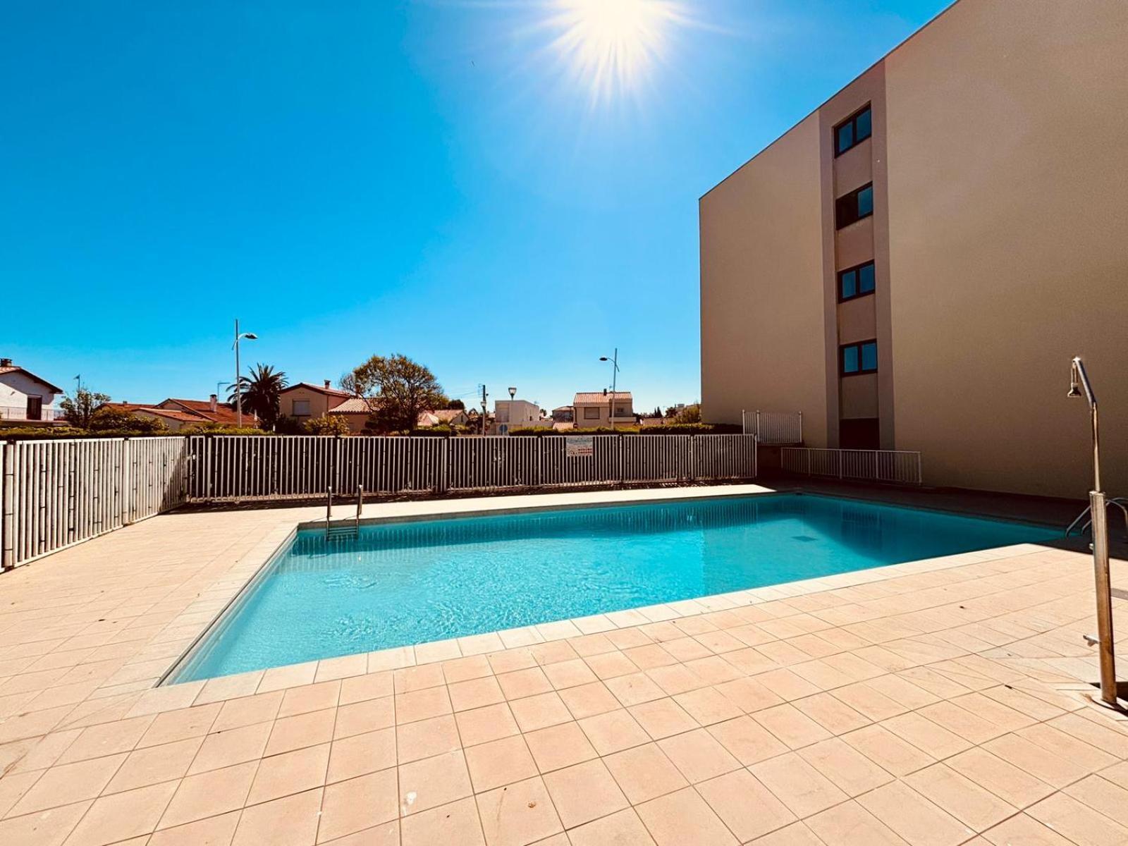 Studio Moderne Avec Parking Et Piscine- 313 Canet-en-Roussillon Luaran gambar